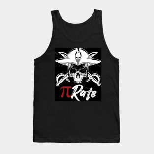 Pi rate Pi Shirt for international Pi Day Tank Top